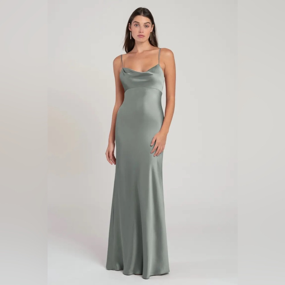 Jenny Yoo Bridesmaid Dress - Addison in Moss